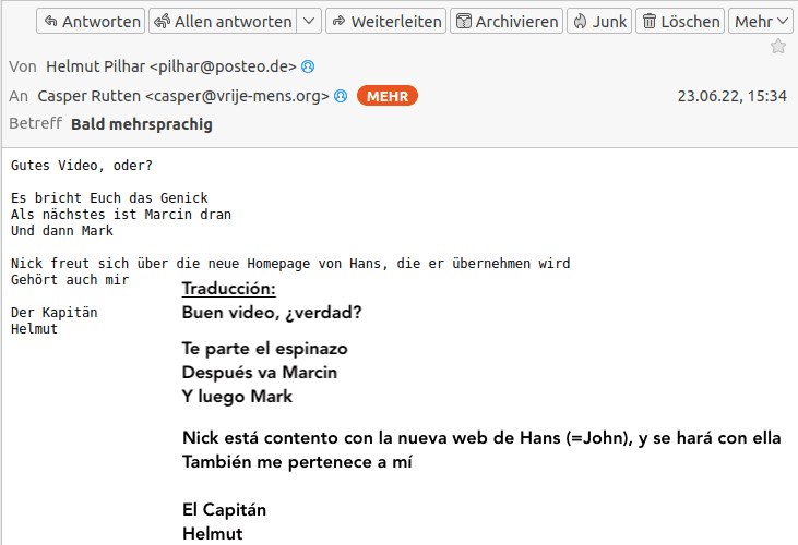 Helmut Pilhar: Nick está deseando quedarse con tu página